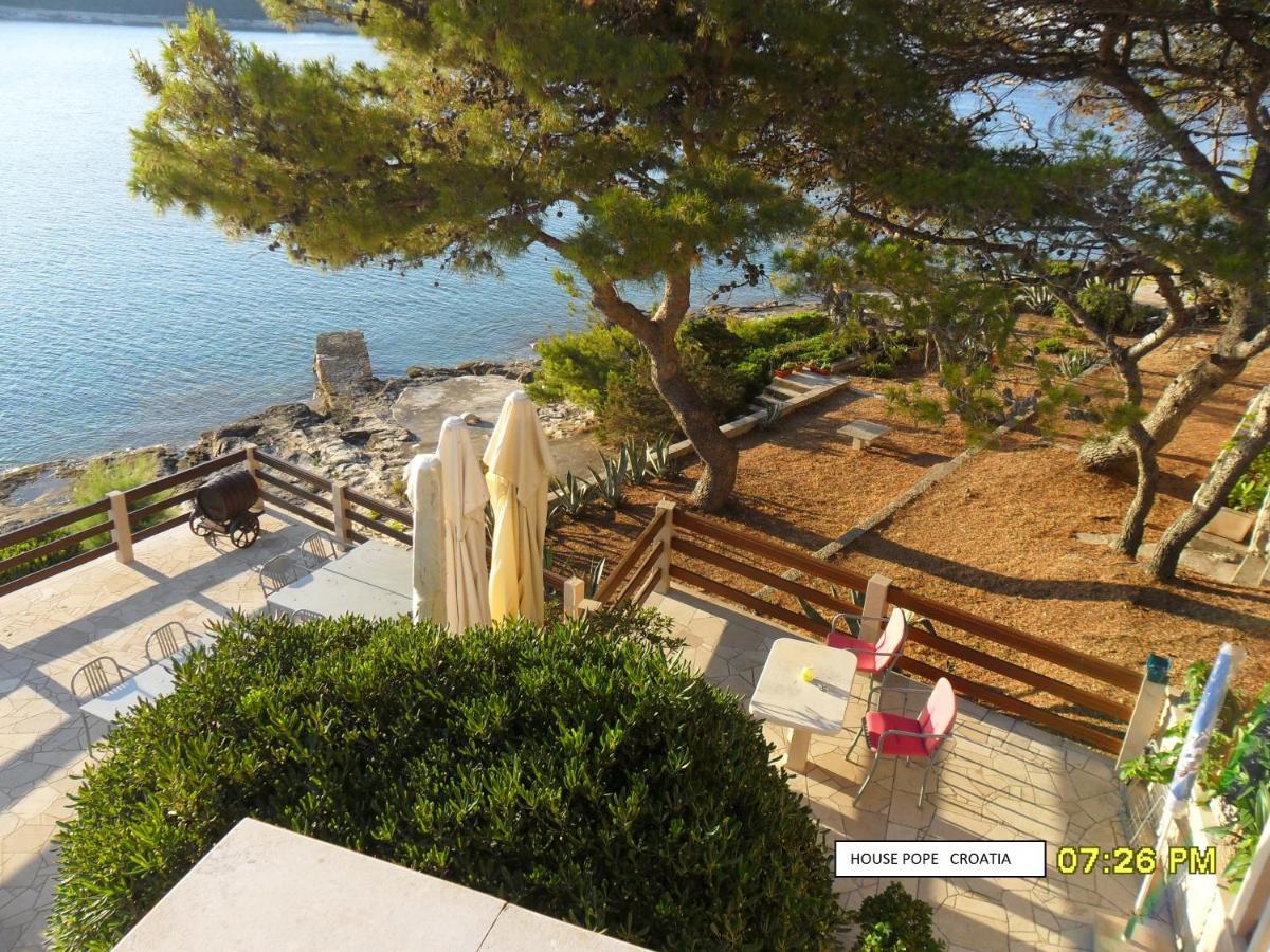 Beachfront House Pope B&B Selca  Eksteriør bilde